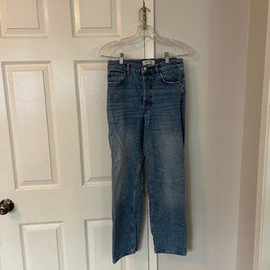 Reformation Juliet High Straight Relaxed Jean in Malta Size 26